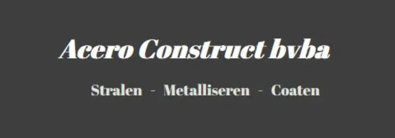 Logo Acero Construct BVBA